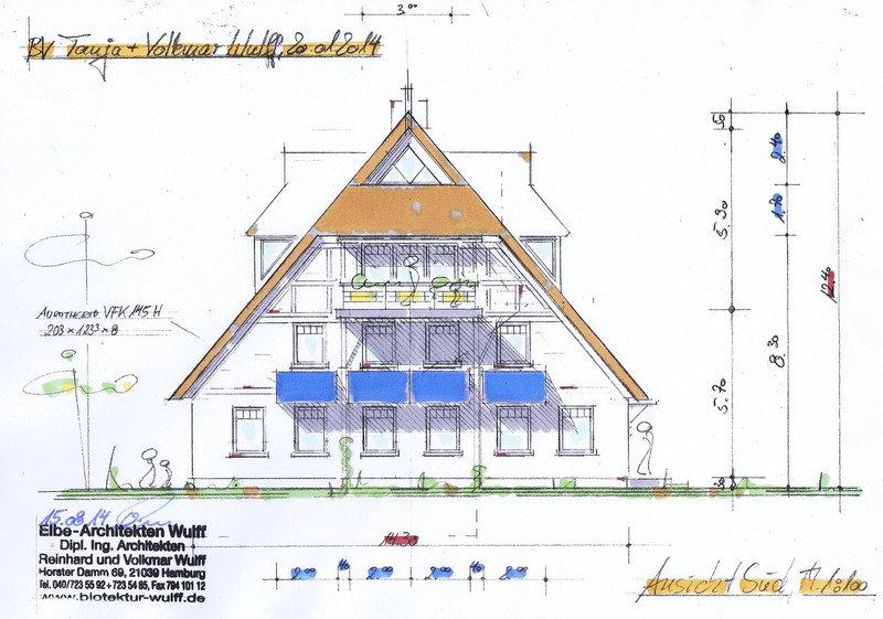 Entwurfsidee: Altbau küsst Moderne